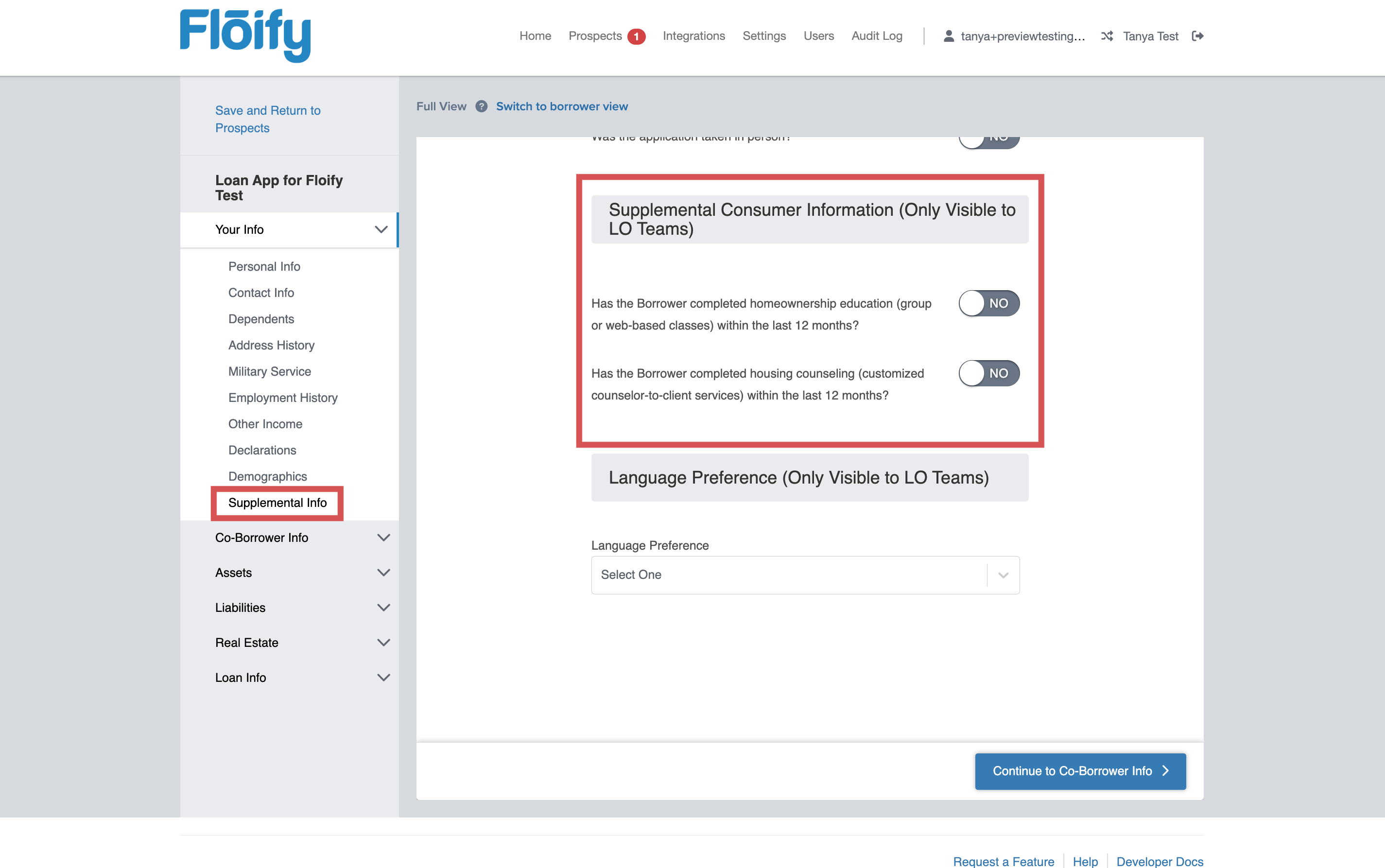 supplemental-consumer-info-form-floify-help-center