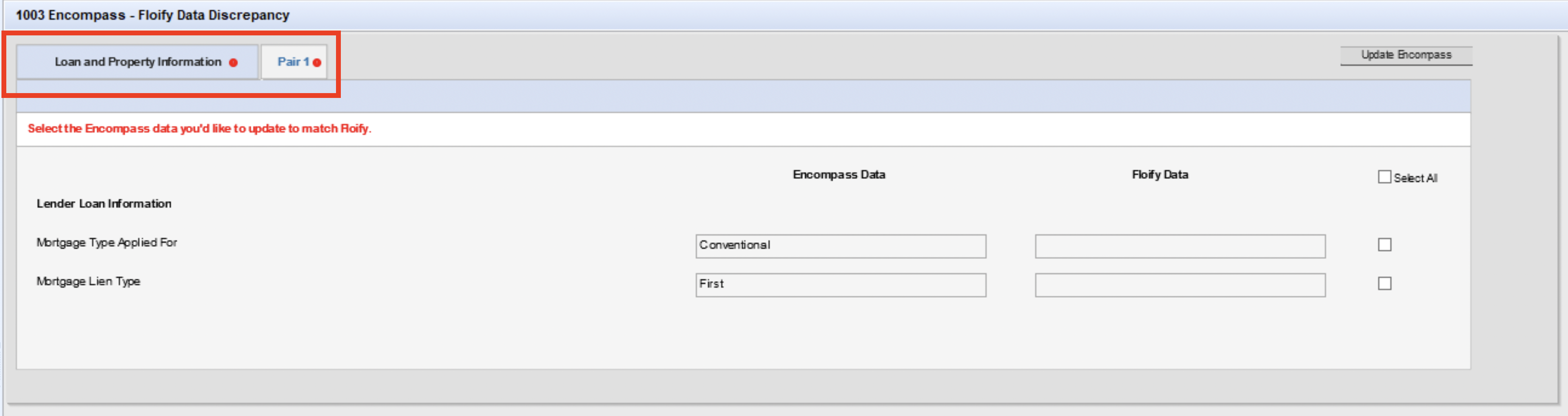Encompass Plugin - Reimporting the 1003 – Floify Help Center